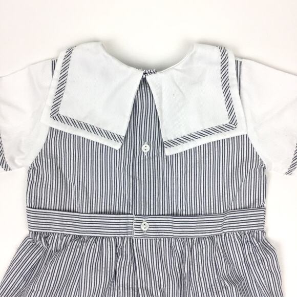 Carriage Boutiques Nautical Romper 9 Months - Picture 7 of 7